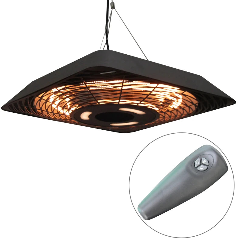 Outsunny plafondverwarmer 800W / 1200W / 2000W