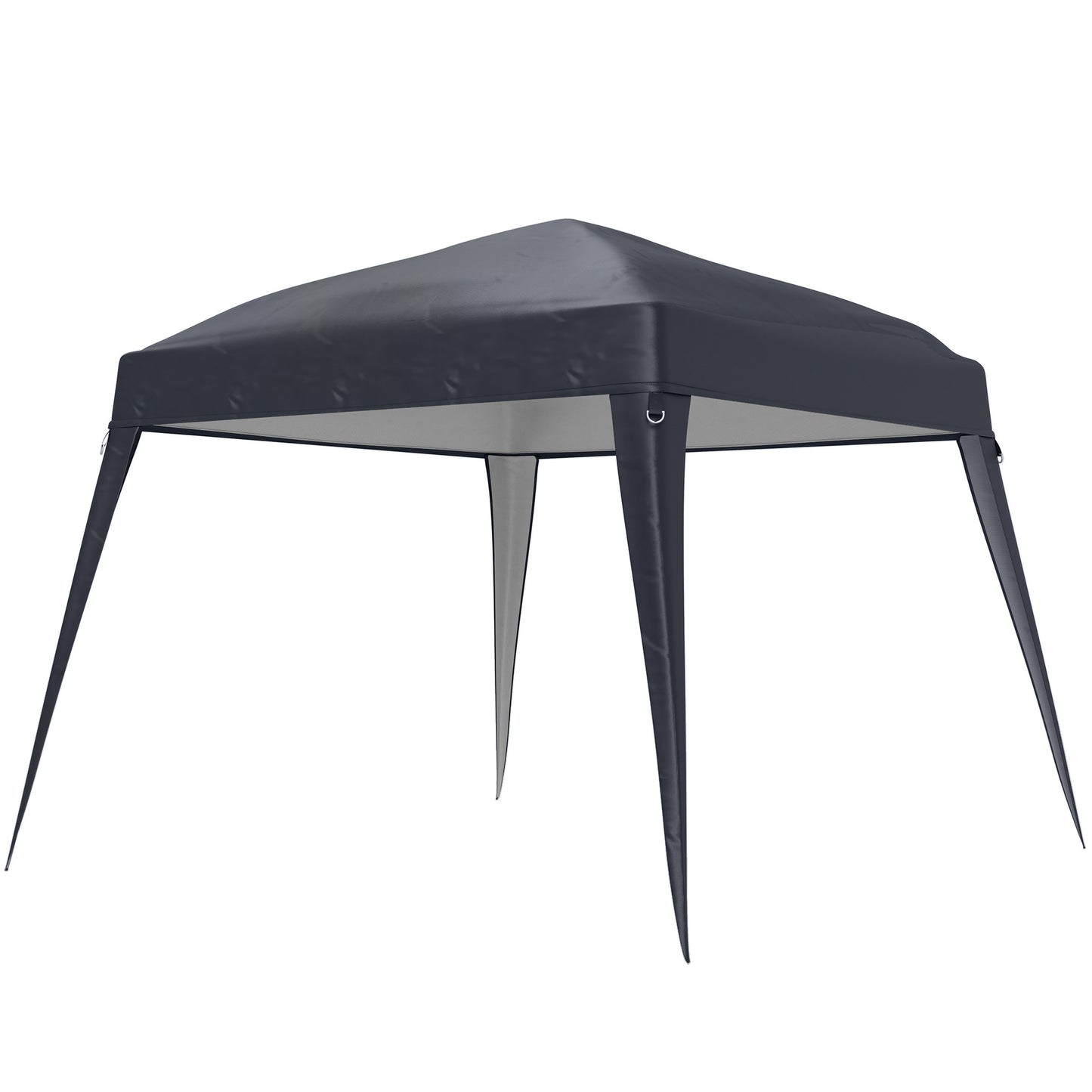 Vervangende luifel voor Outsunny Gazebo, vervangend zeildoek voor 3 x 3 m tuingazebo, vervangende luifel voor tuintent, UPF50+, Oxford-stof, donkergrijs
