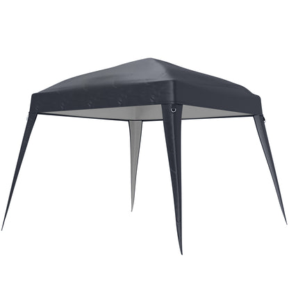 Vervangende luifel voor Outsunny Gazebo, vervangend zeildoek voor 3 x 3 m tuingazebo, vervangende luifel voor tuintent, UPF50+, Oxford-stof, donkergrijs