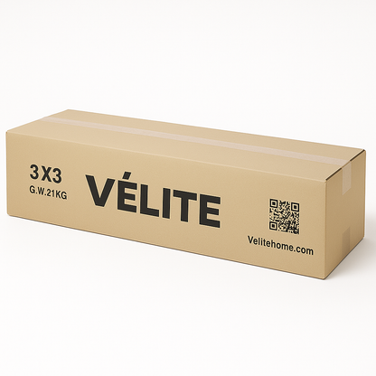 3x3 graues Partyzelt – 800D wasserdichtes Canvas – mit 4 Seitenwänden