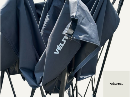 Partyzelt 6x3 grau - 800D wasserdichtes Segeltuch