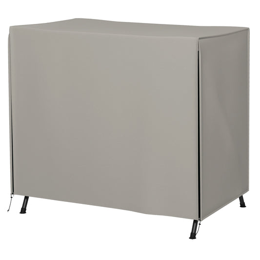 Outsunny beschermhoes voor Hollywood schommel, scheurvast, waterdicht, stofdicht, polyester, 177 x 114 x 152 cm, grijs