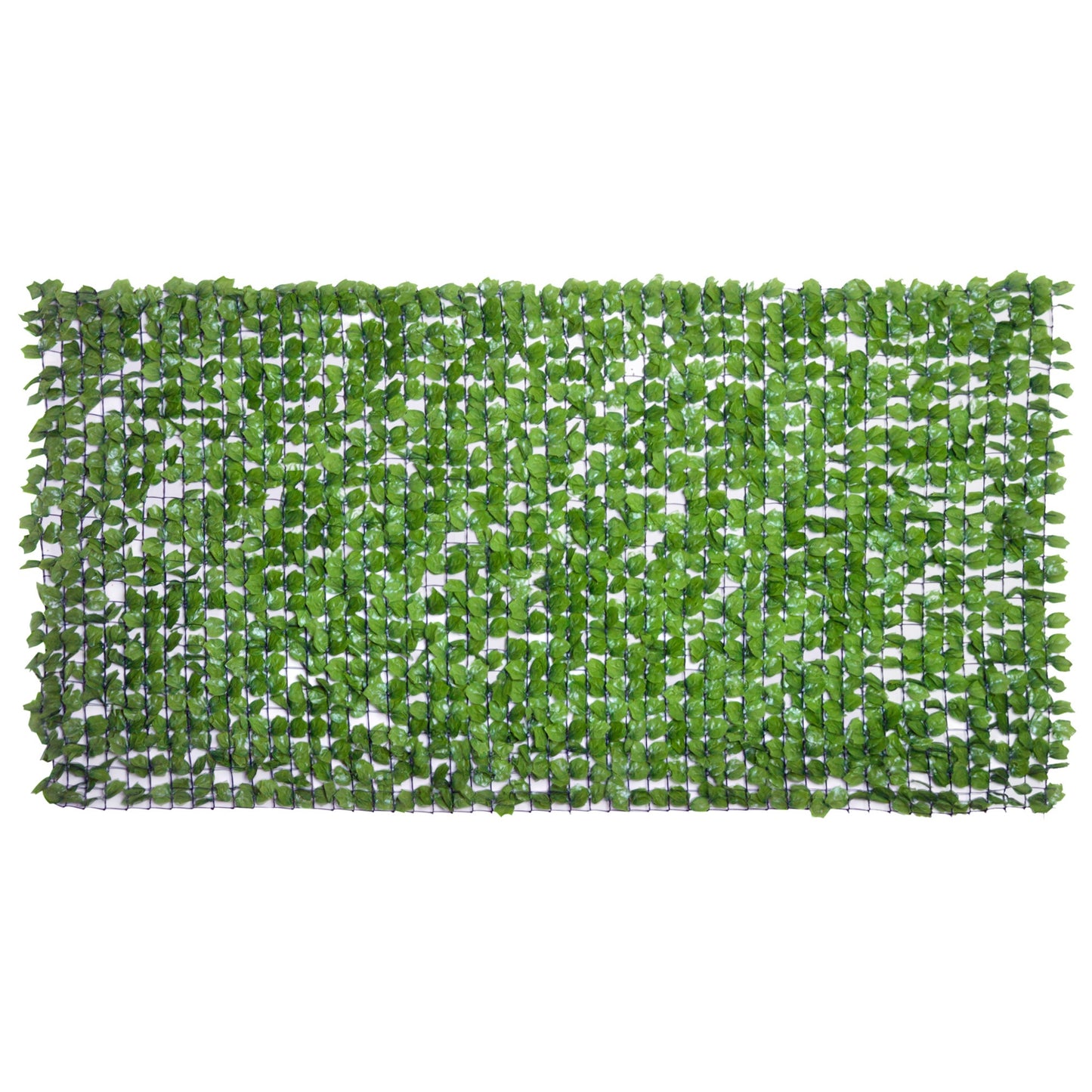 Outsunny Kunsthaag Privacyscherm, UV-beschermd, Privacyscherm met Bladeren, Haagomheining, 300 x 150 cm, Groen